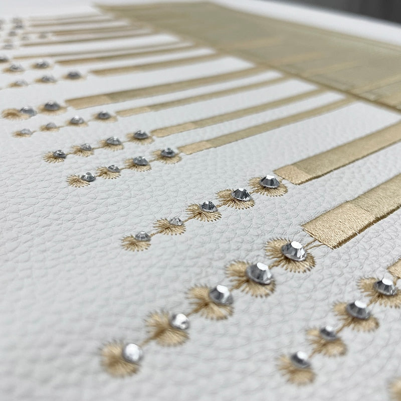 Capa para Chalá Ner Shabat Dourado