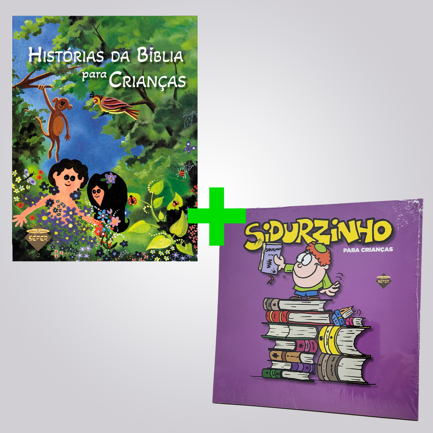 Kit Infantil Histórias da Bíblia + Sidurzinho