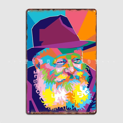 Quadro Decorativo Rebe de Lubavitch